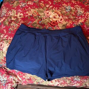 Lands' End Women's Swim Shorts - Navy